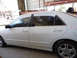 2007 Honda Accord SE White Sedan 2.4L AT #A24920